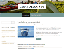 Tablet Screenshot of comboboats.fi